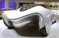 Futuristic Mazda Taiki concept car.
